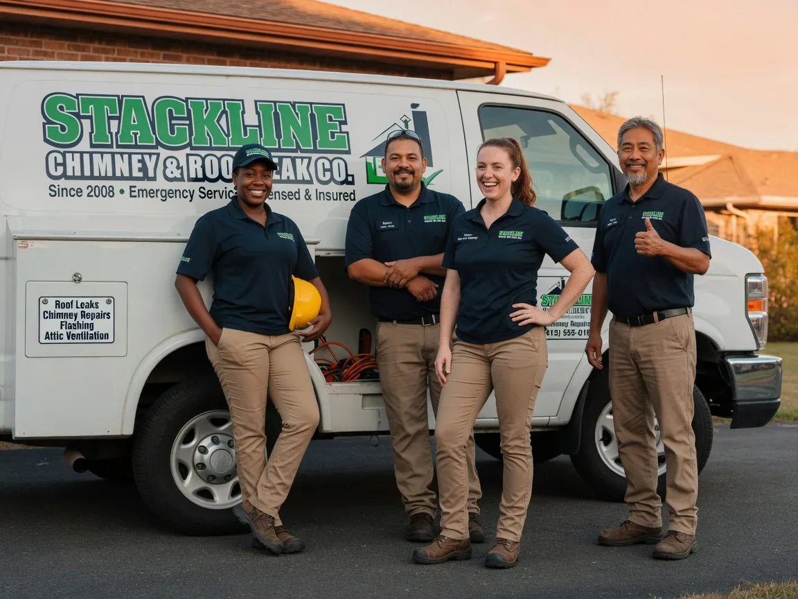 Chimney flashing repair company in Alexander, ND